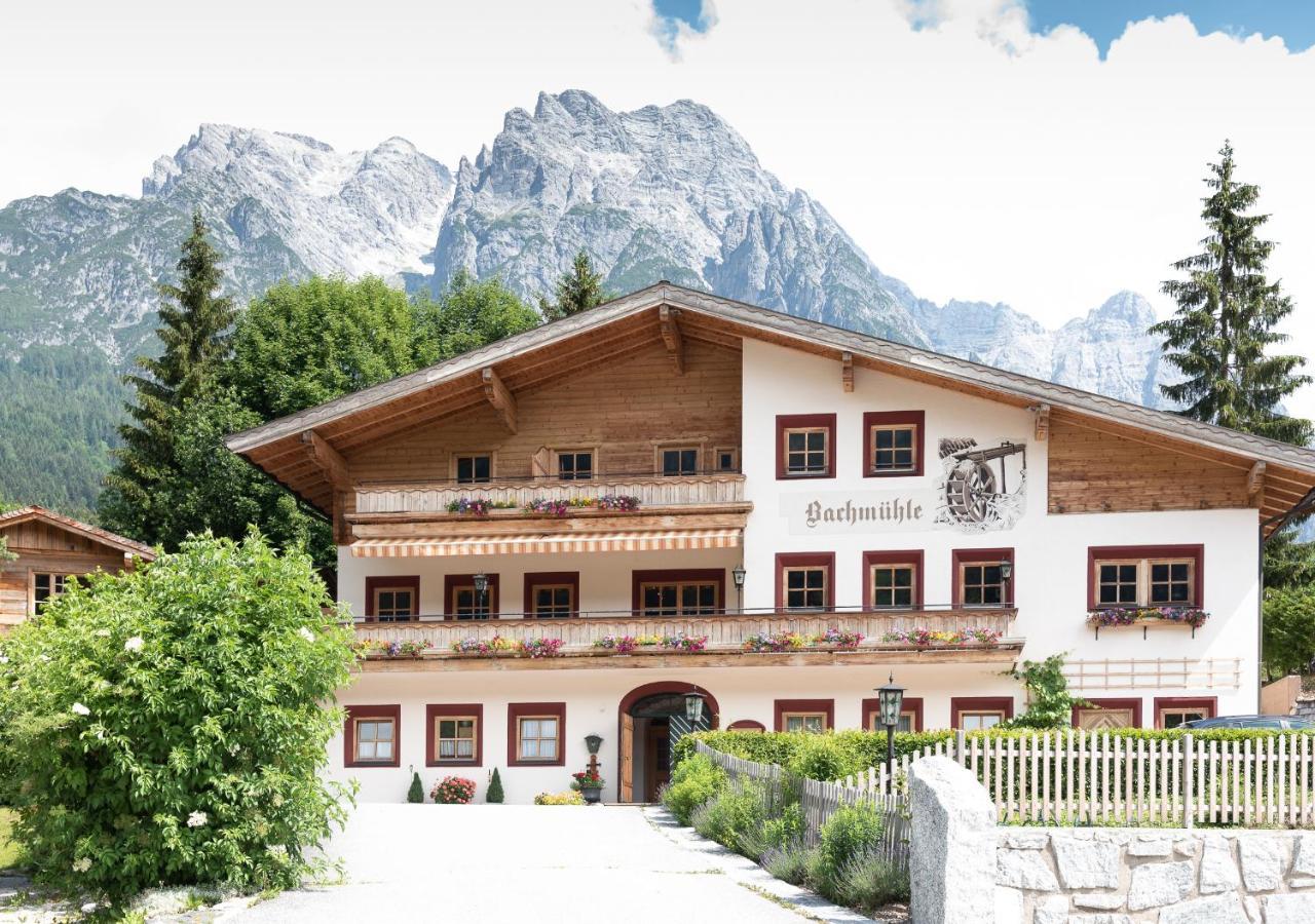 Appartments Bachmühle Leogang Exterior foto